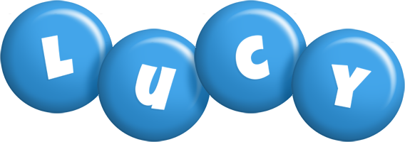 Lucy candy-blue logo