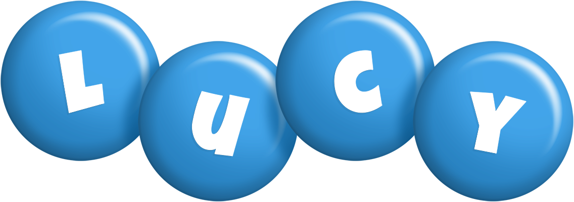 Lucy candy-blue logo