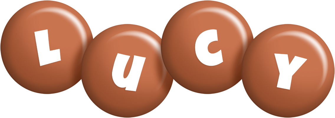 Lucy candy-brown logo
