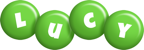 Lucy candy-green logo