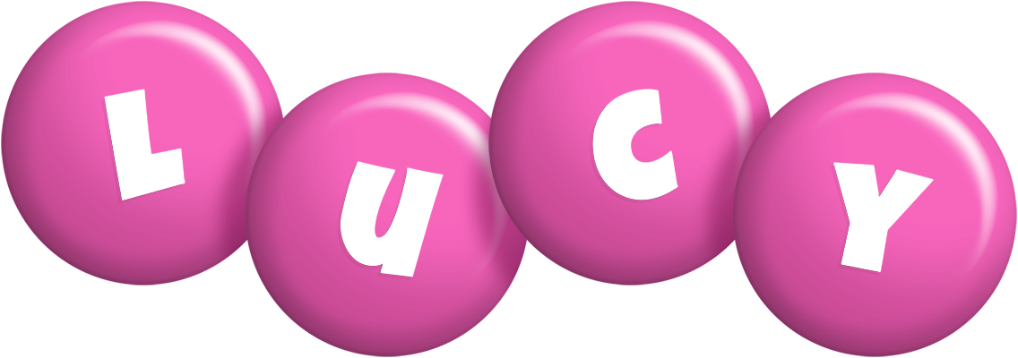Lucy candy-pink logo