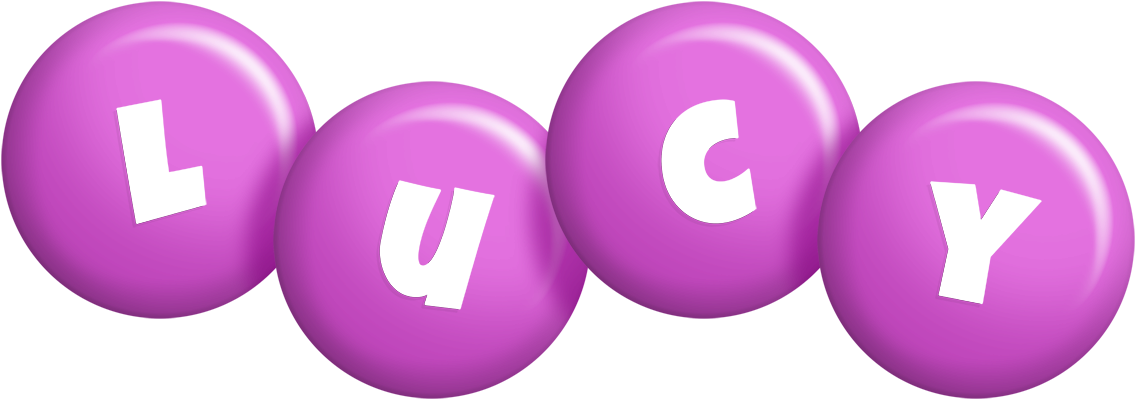Lucy candy-purple logo