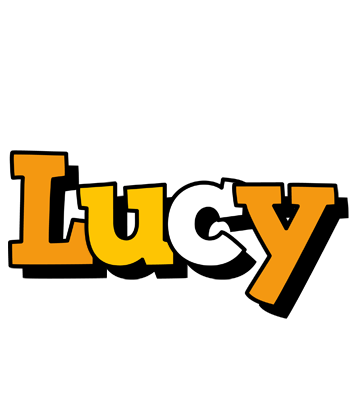 Lucy cartoon logo