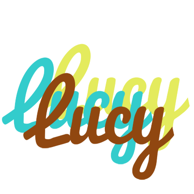 Lucy cupcake logo