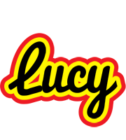 Lucy flaming logo