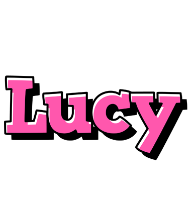 Lucy girlish logo