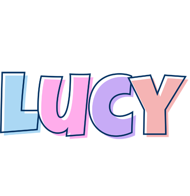 Lucy pastel logo