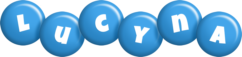 Lucyna candy-blue logo