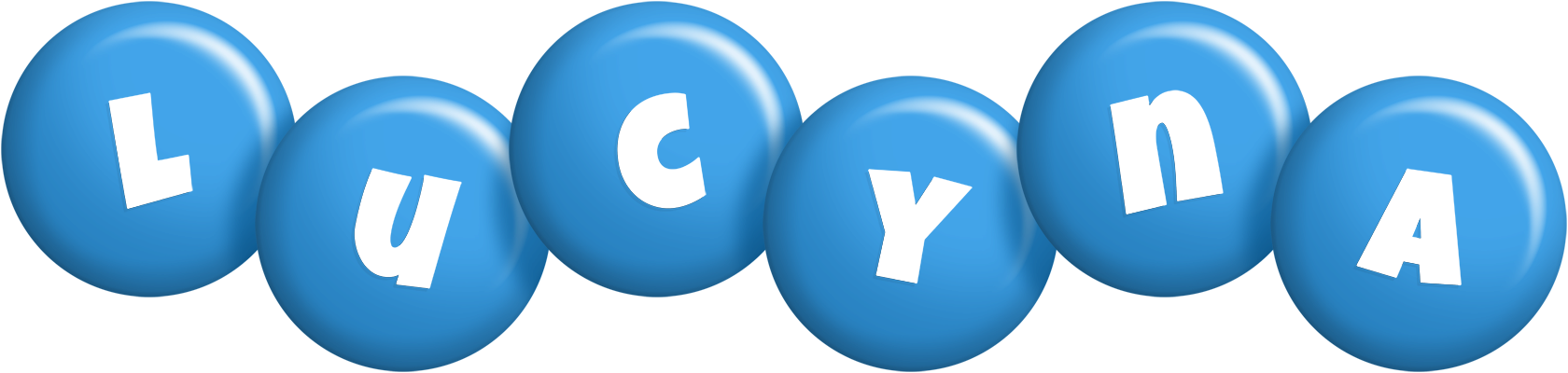 Lucyna candy-blue logo