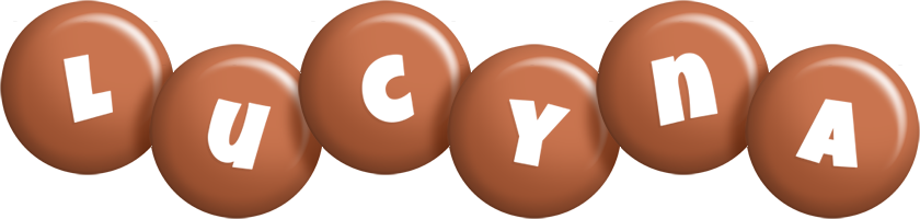 Lucyna candy-brown logo