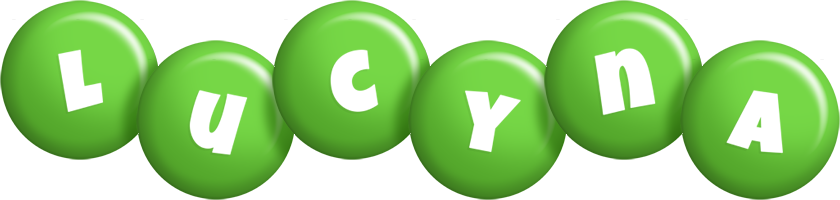 Lucyna candy-green logo