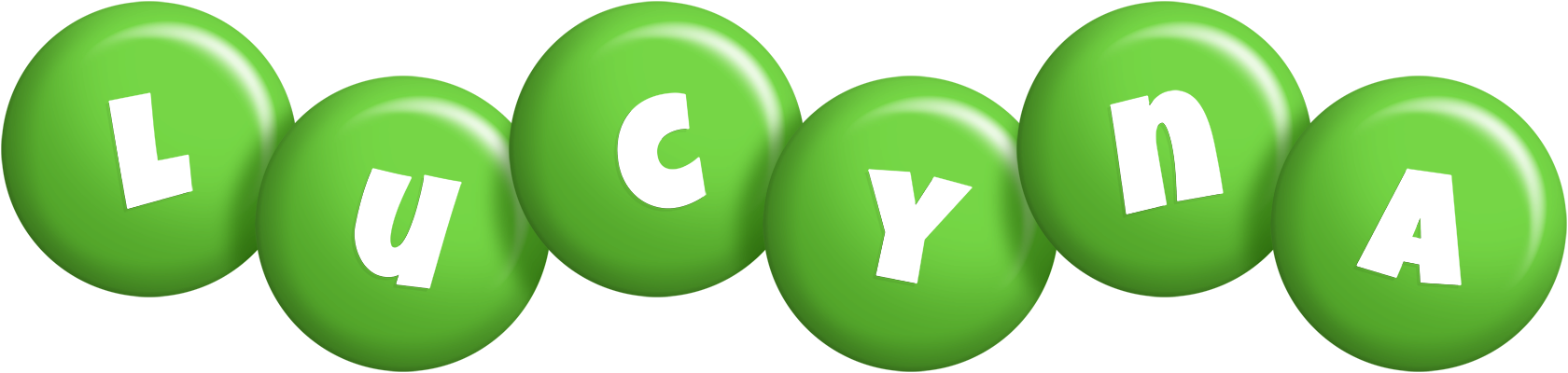 Lucyna candy-green logo