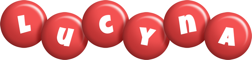 Lucyna candy-red logo