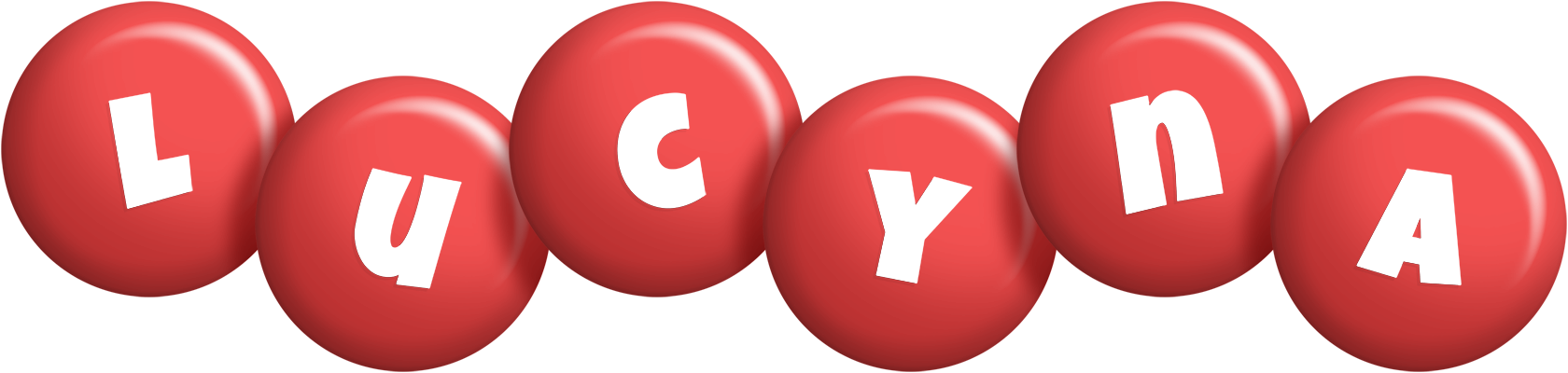 Lucyna candy-red logo