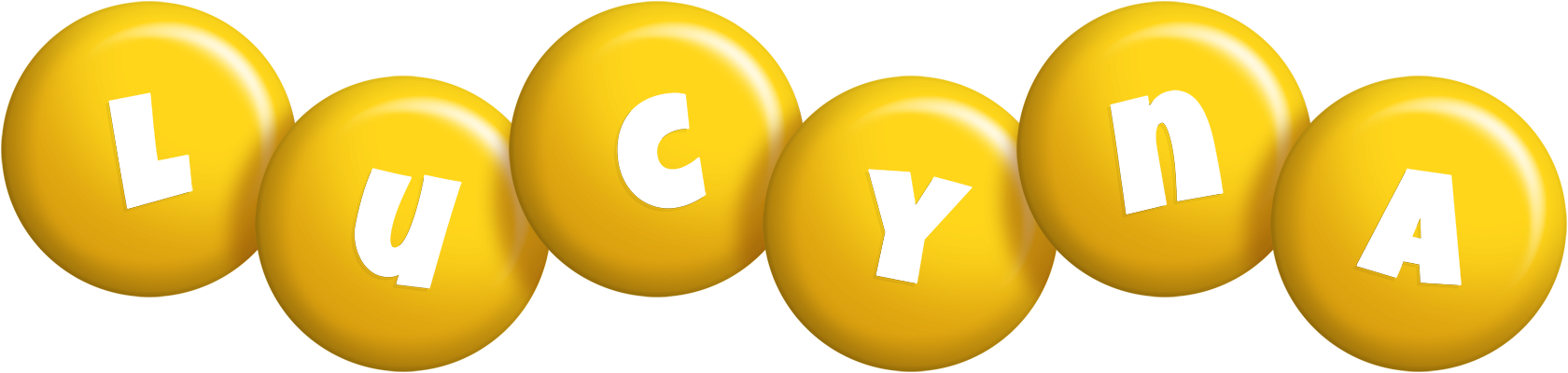 Lucyna candy-yellow logo