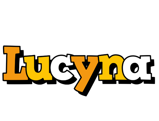 Lucyna cartoon logo