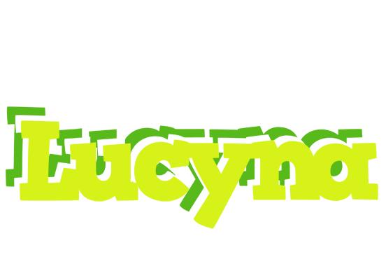 Lucyna citrus logo