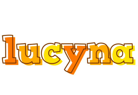 Lucyna desert logo