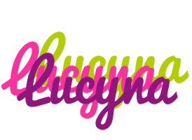 Lucyna flowers logo