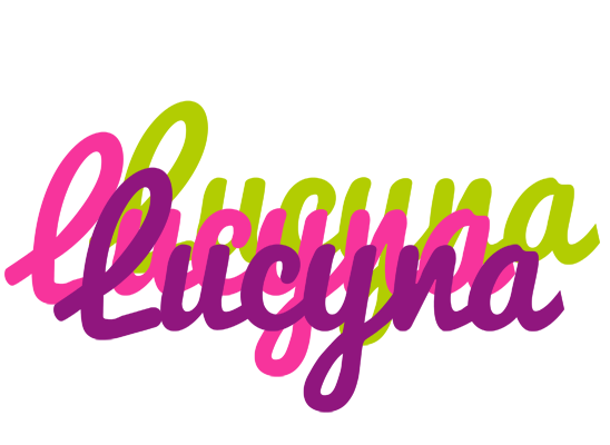 Lucyna flowers logo