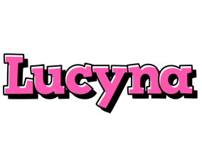Lucyna girlish logo