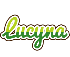 Lucyna golfing logo