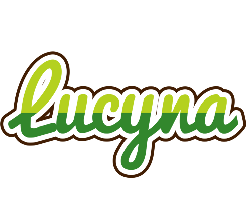 Lucyna golfing logo