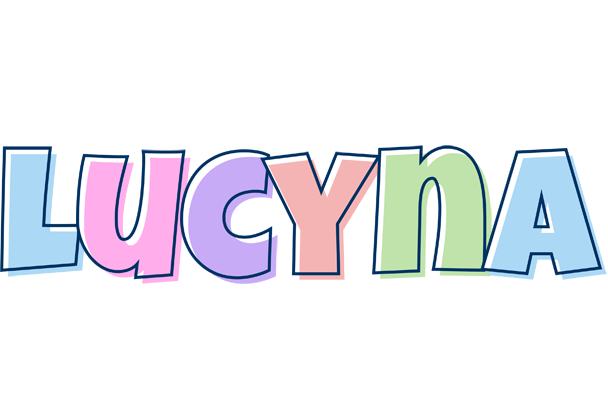 Lucyna pastel logo
