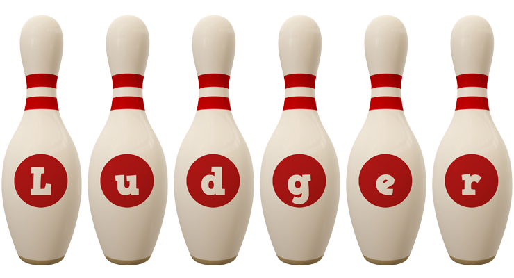 Ludger bowling-pin logo