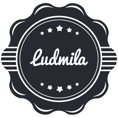 Ludmila badge logo