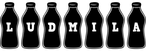 Ludmila bottle logo