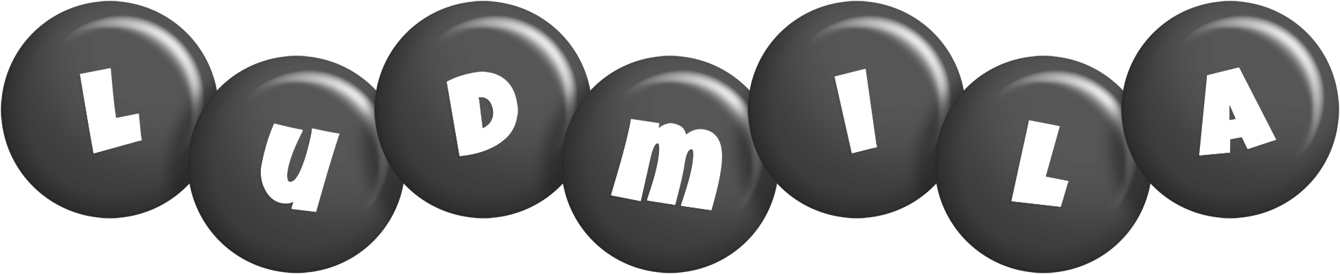 Ludmila candy-black logo