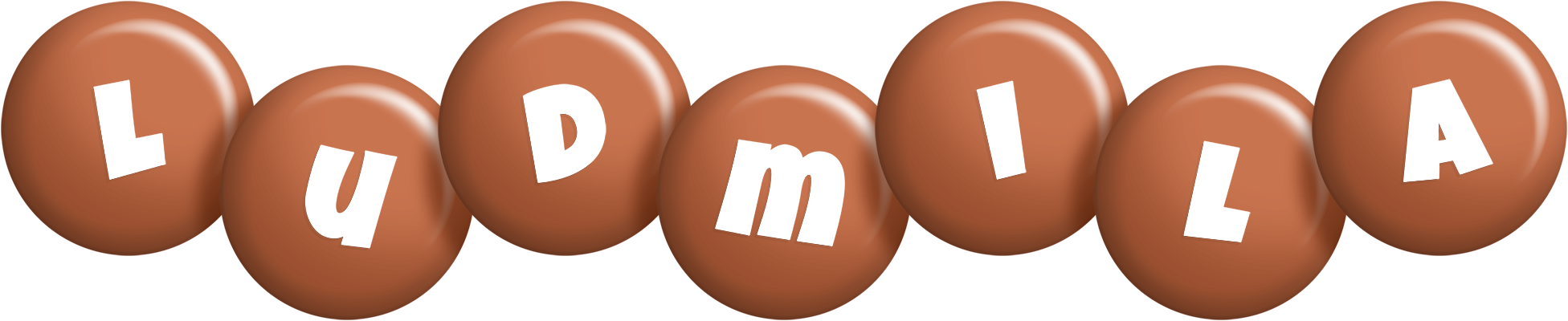 Ludmila candy-brown logo