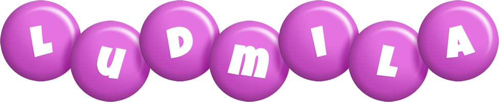 Ludmila candy-purple logo