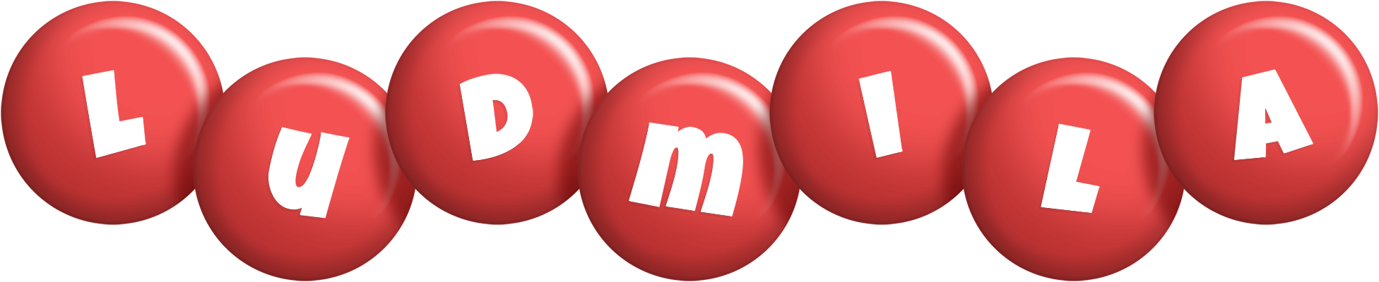 Ludmila candy-red logo
