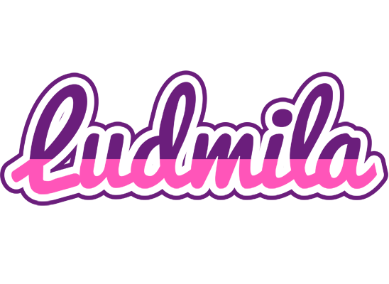 Ludmila cheerful logo