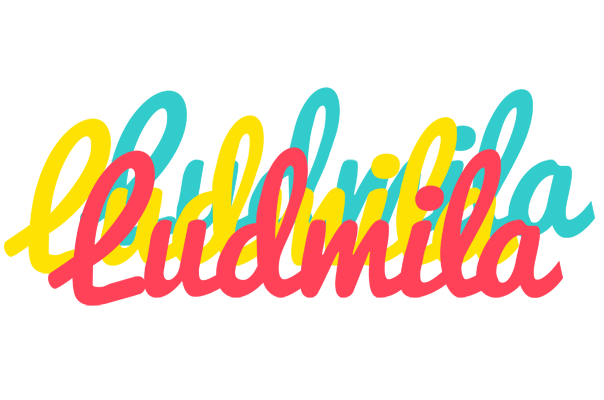 Ludmila disco logo