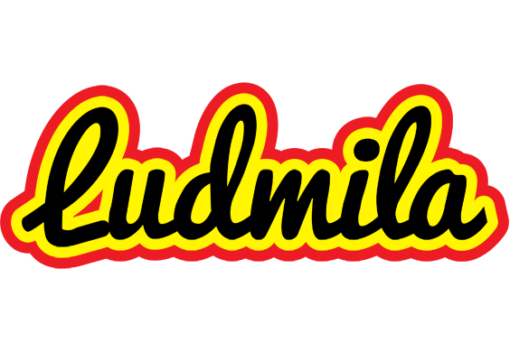 Ludmila flaming logo