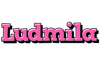 Ludmila girlish logo