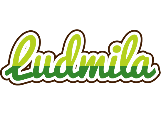 Ludmila golfing logo