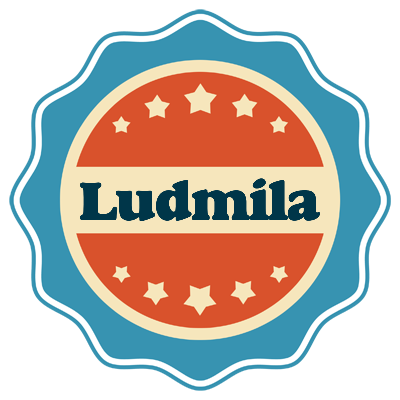 Ludmila labels logo