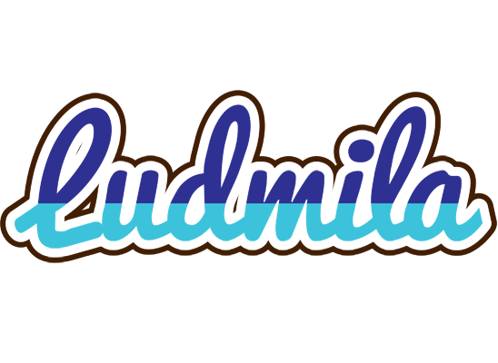Ludmila raining logo