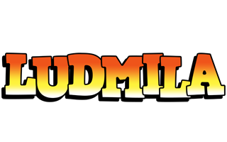 Ludmila sunset logo