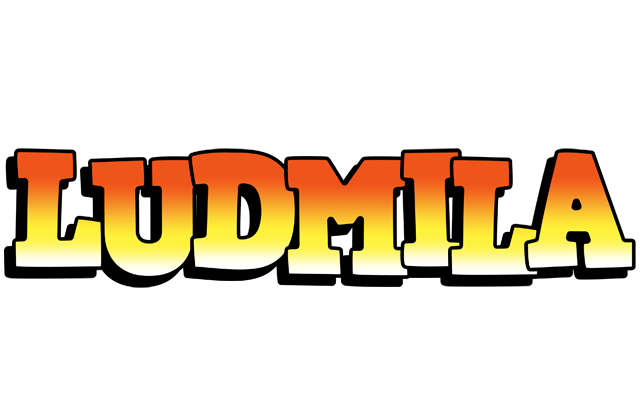 Ludmila sunset logo