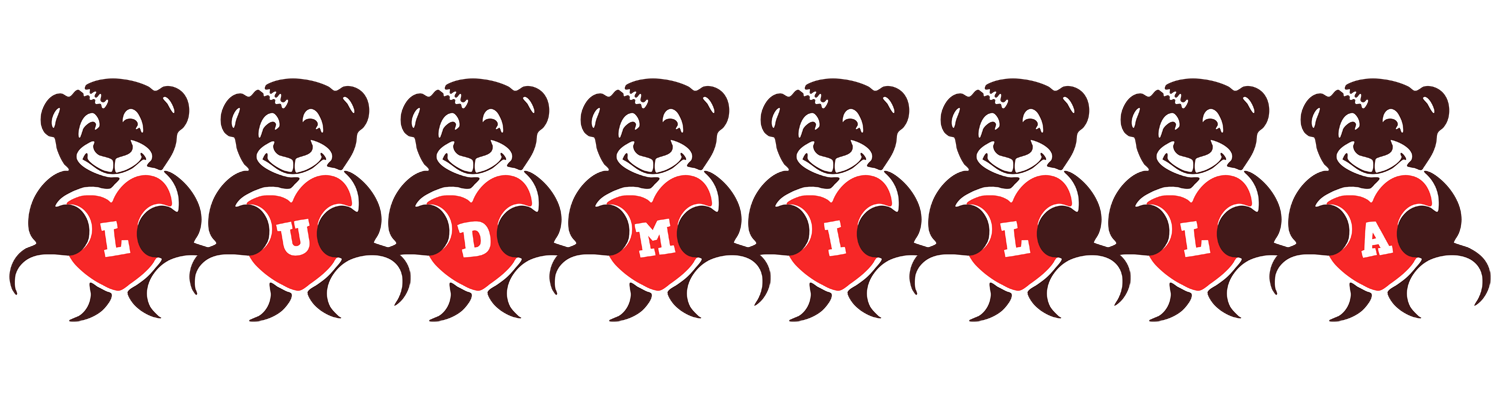 Ludmilla bear logo