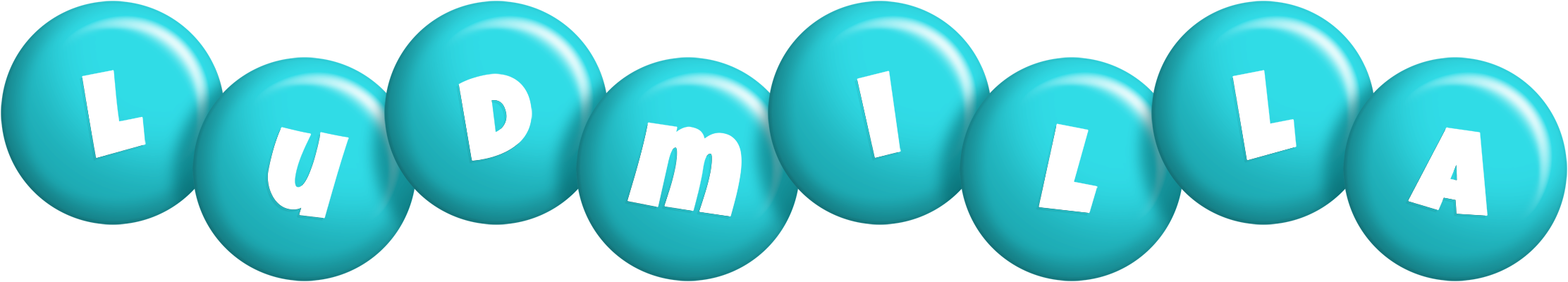 Ludmilla candy-azur logo