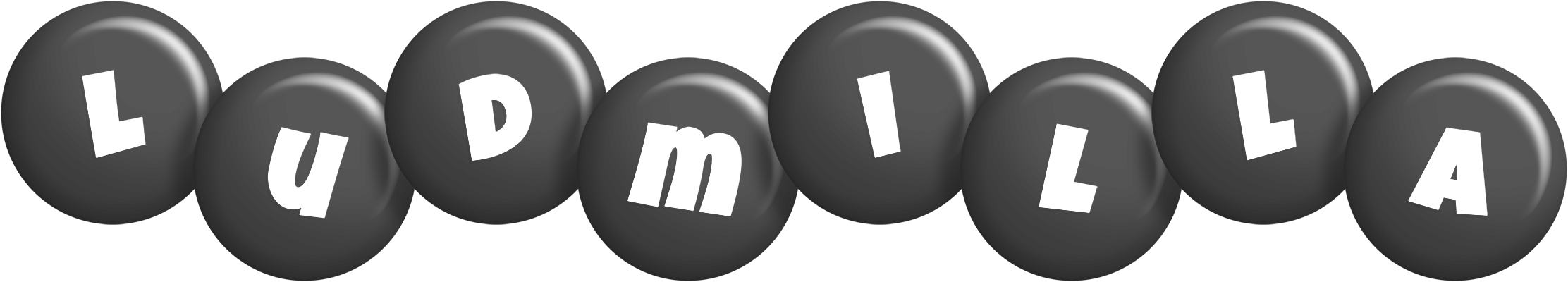 Ludmilla candy-black logo