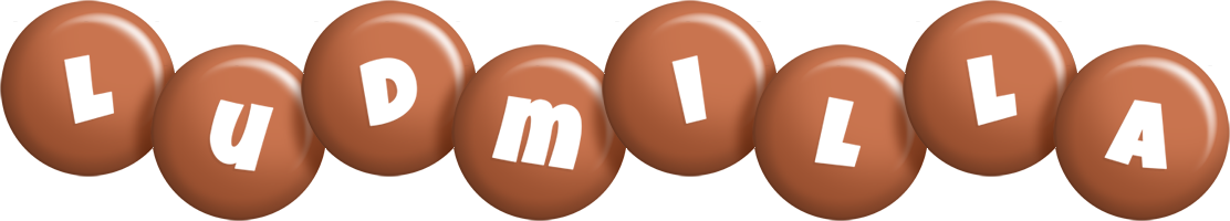 Ludmilla candy-brown logo