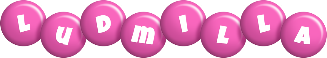 Ludmilla candy-pink logo