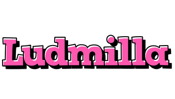 Ludmilla girlish logo